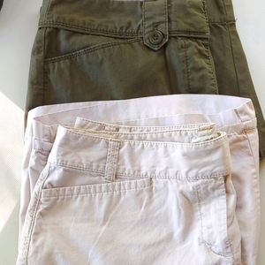 2 pr Loft shorts size 6